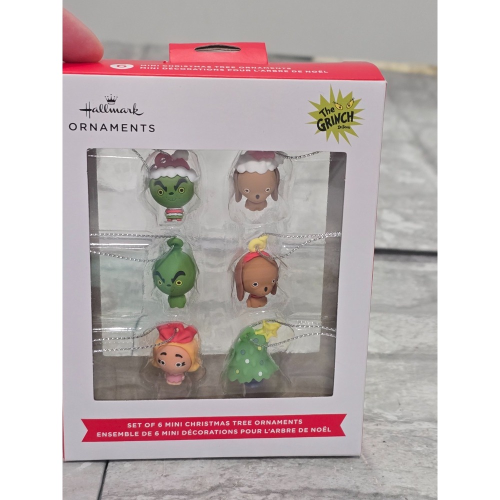 Hallmark Miniature Ornaments How The Grinch Stole Christmas Set Of‎ 6 Mini 2024